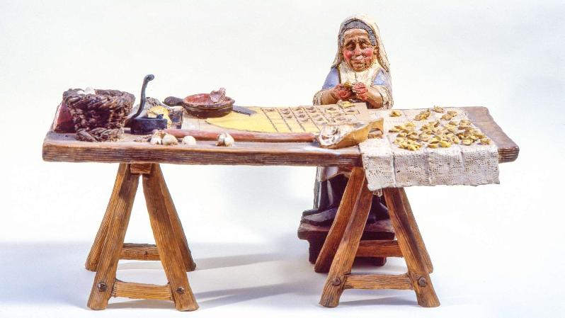 Presepio di Wolfango a Villa Davia