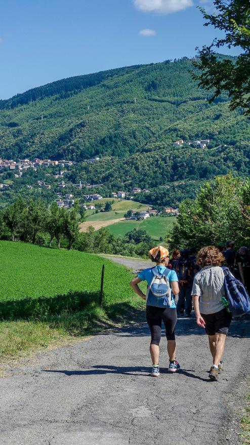 Trekking lungo Via della Lana e della Seta, direzione Bologna ©Lab051