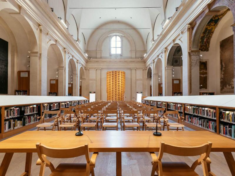 San Giorgio in Poggiale Library - Photo by Elettra Bastoni