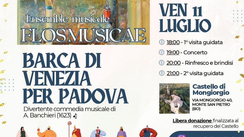 Barca di Venetia per Padova at Mongiorgio Castle