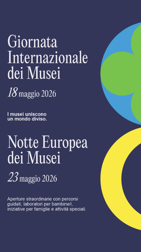 Grafica Giornata Internazionale dei Musei