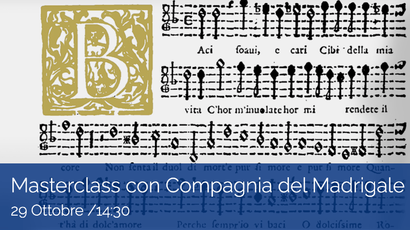 Masterclass con la "Compagnia del Madrigale" - CantaBo Festival Corale