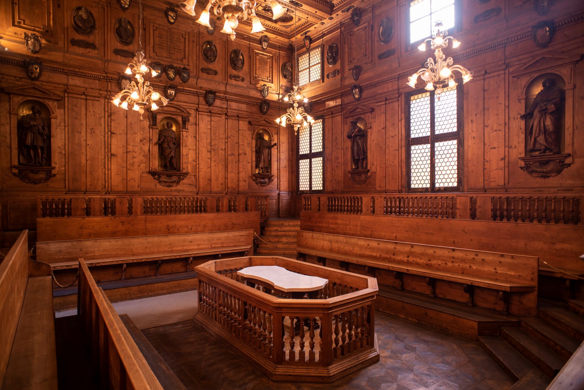 Archiginnasio - Anatomical Theatre | Stefano Laddomada - Courtesy of the Biblioteca comunale dell'Archiginnasio, Bologna