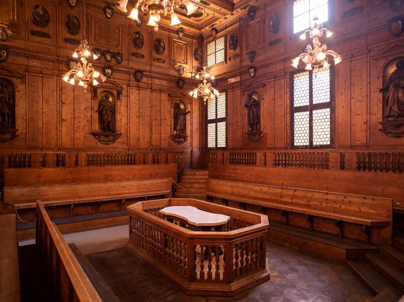 Archiginnasio - Anatomical Theatre | Stefano Laddomada - Courtesy of the Biblioteca comunale dell'Archiginnasio, Bologna