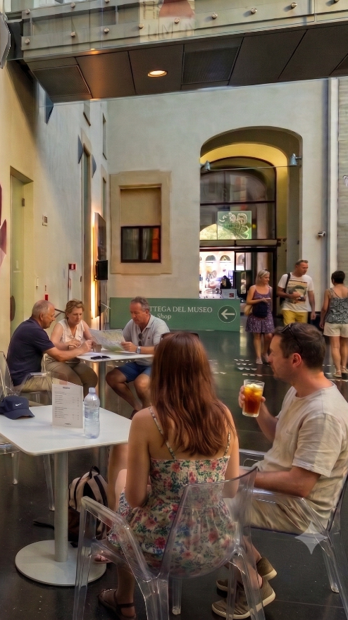Caffè storico Pepoli - immagine modificata con AI