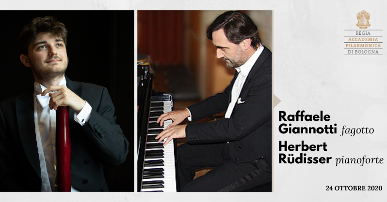 I concerti dell'Accademia Filarmonica di Bologna: Giannotti- Rüdisser I concerti dell'Accademia Filarmonica di Bologna: Giannotti- Rüdisser
