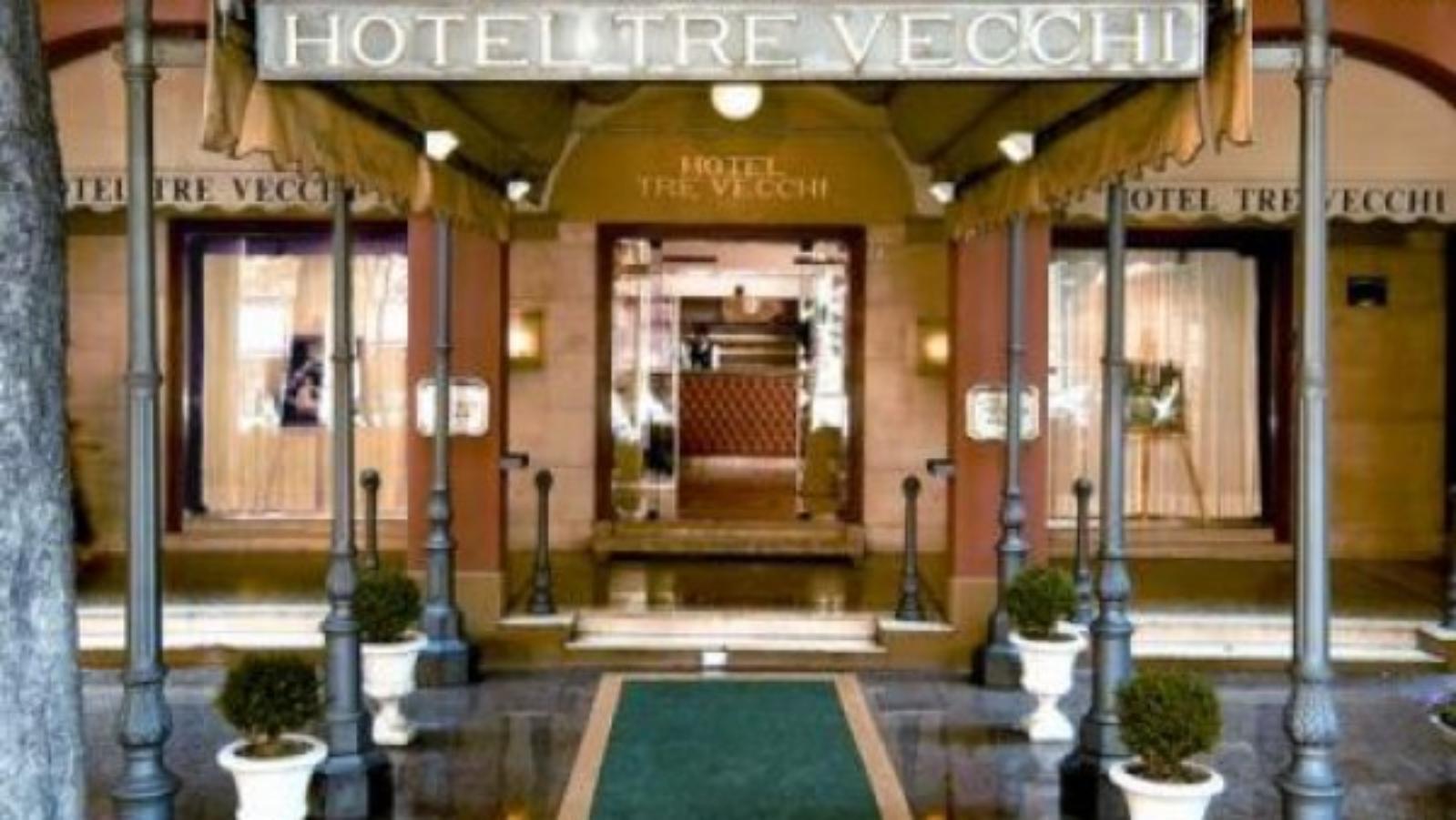 Ingresso hotel Tre Vecchi