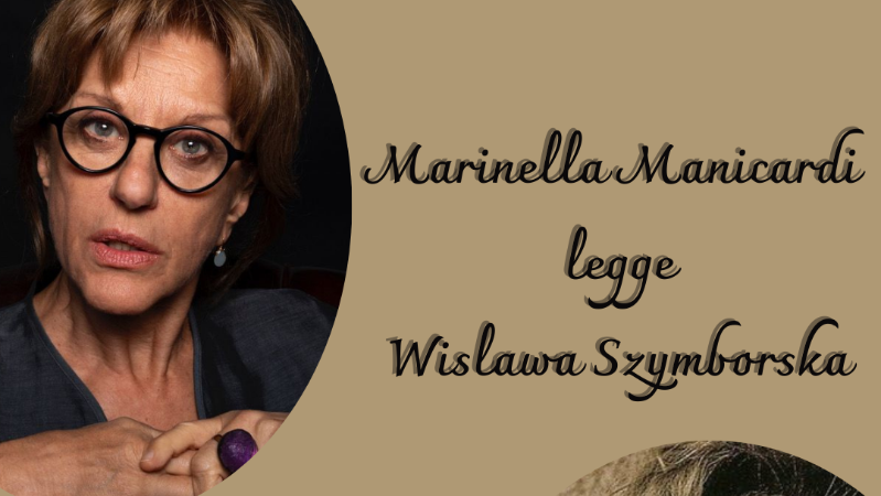 Marinella Manicardi Legge Primo Amore di Wislawa Szymborska