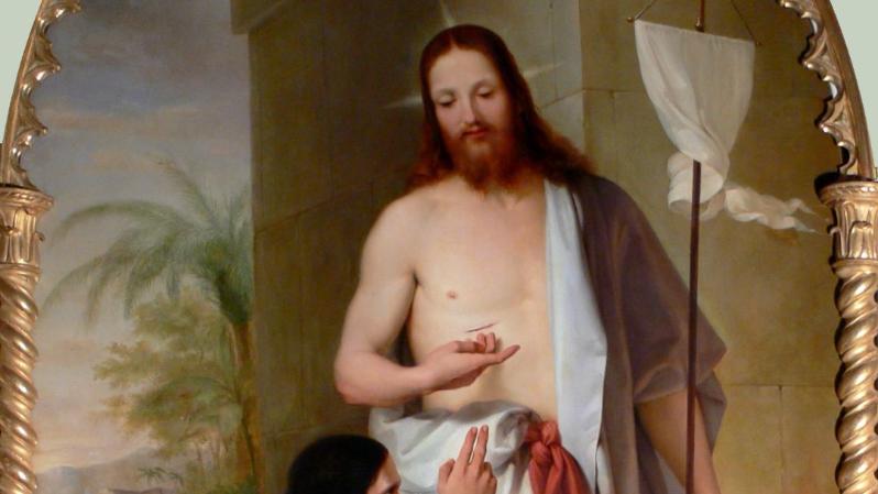 L’Incredulità di San Tommaso di Gaetano Serra Zanetti: due versioni a confronto