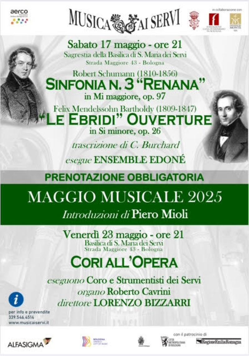 MAGGIO MUSICALE ALLA BASILICA DEI SERVI