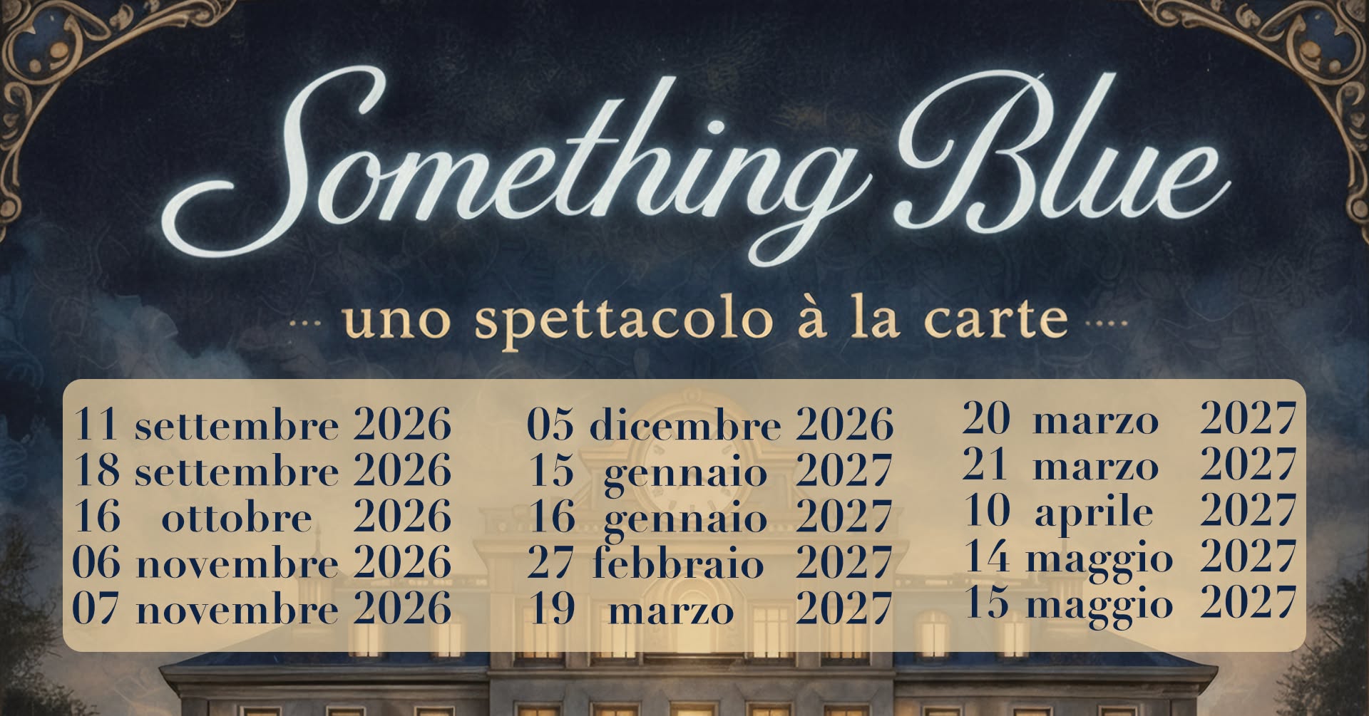 Repliche Spettacolo magia Something Blue