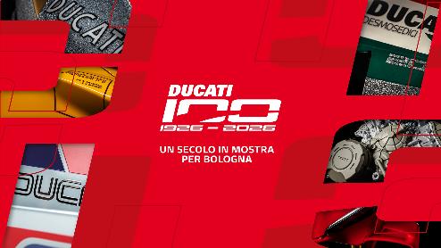 Ducati compie 100 anni