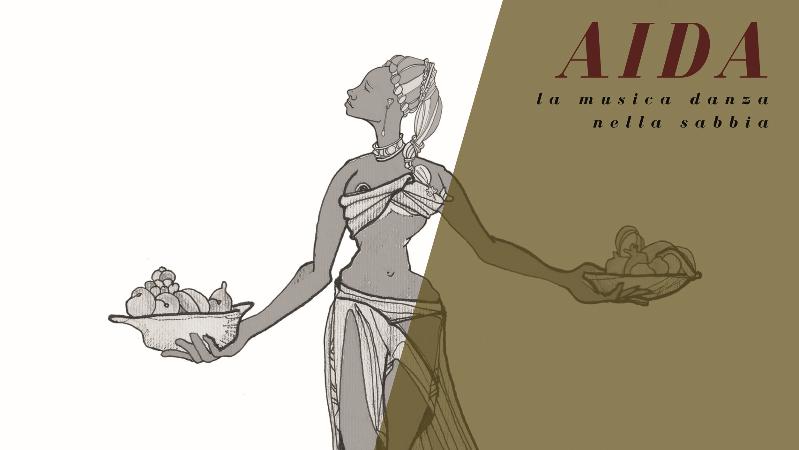 Aida, la musica danza nella sabbia | Teatro del Baraccano Aida, la musica danza nella sabbia | Teatro del Baraccano