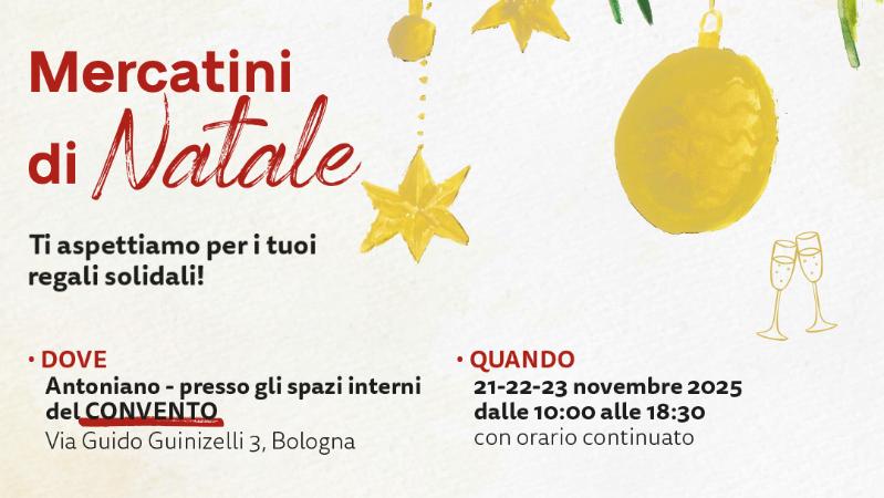 Mercatini di Natale solidale Mercatini di Natale solidale