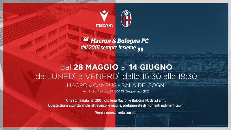 Macron & Bologna FC - always together since 2001