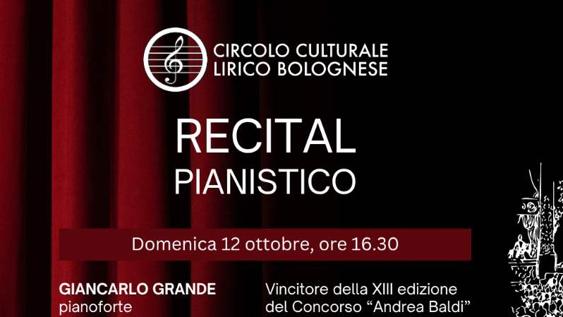 Recital pianistico | Circolo culturale lirico Bolognese