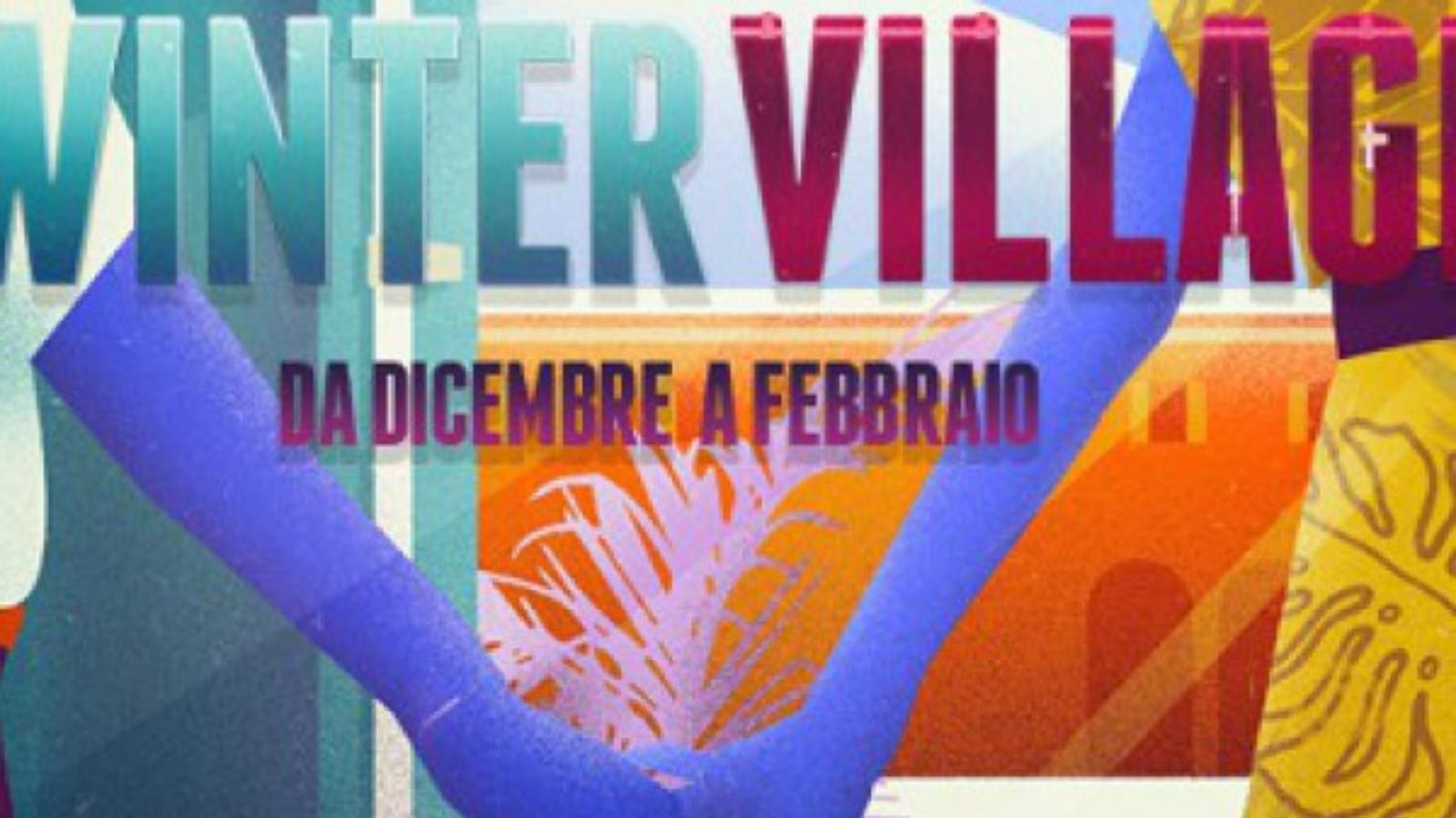 Poster wintervillage