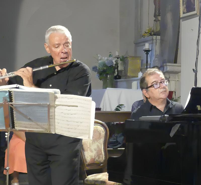 Claudio Ortensi, flauto - Alberto Spinelli, pianoforte