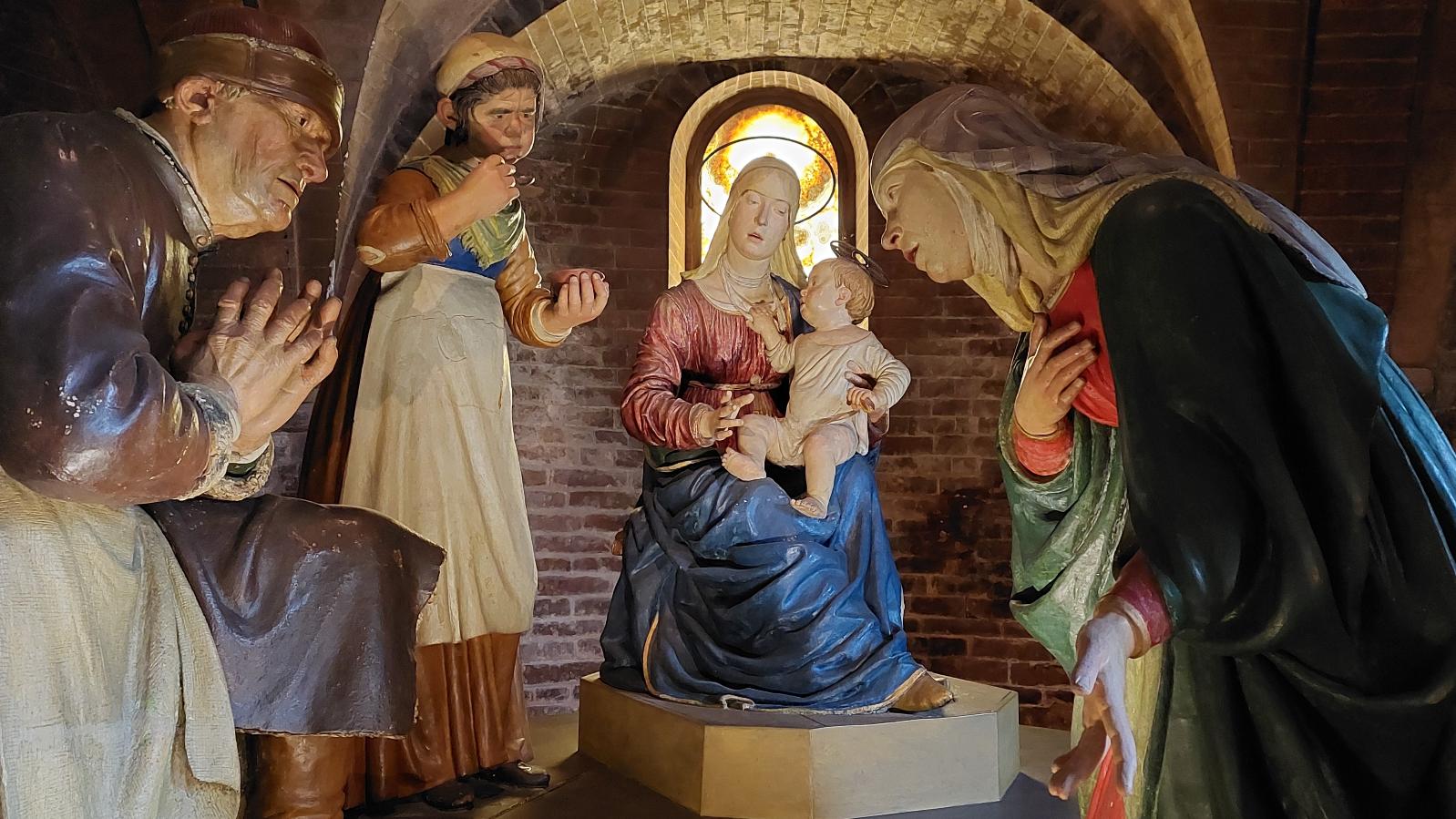 Madonna della Pappa, Guido Mazzoni, Duomo di Modena