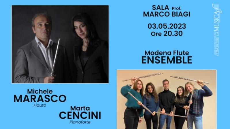 Marasco, Cencini, Modena Flute Ensemble Marasco, Cencini, Modena Flute Ensemble