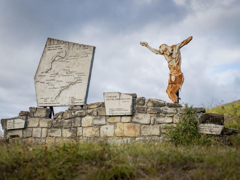 Monte Sole, memorial to the Marzabotto massacre carried out by Nazi troops ©Lab051