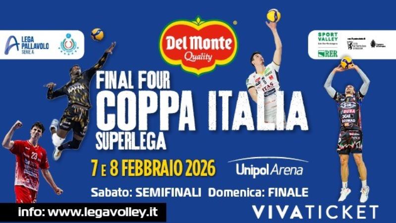 Final Four Del Monte Coppa Italia Superlega 2026 Final Four Del Monte Coppa Italia Superlega 2026