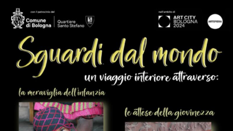Locandina della mostra "Sguardi dal mondo"