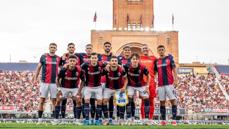 Stadio Dall'Ara - squadra 2024 - ph. Bologna FC 1909