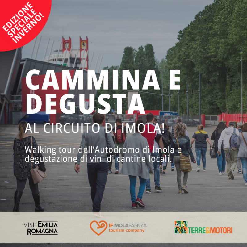 Cammina e Degusta - Tour dell'Autodromo e degustazione vini locali