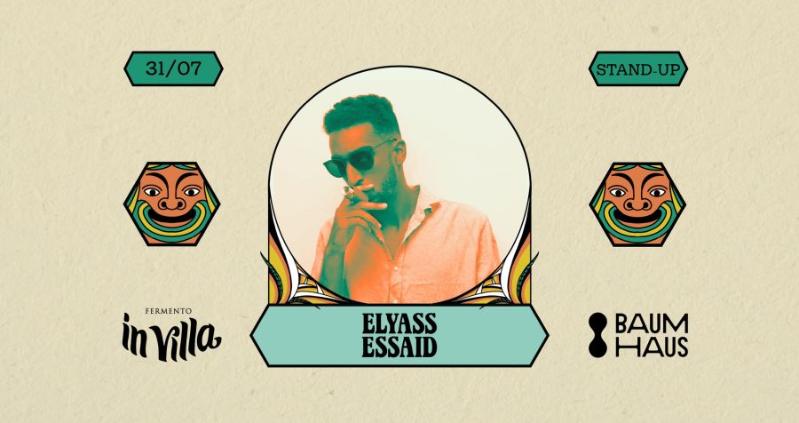 Fermento in Villa: stand-up comedy con Elyass Essaid