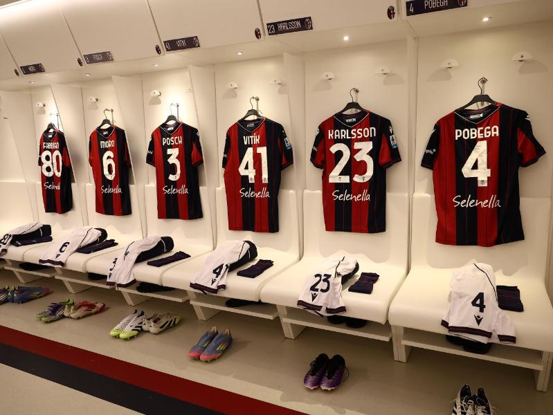 Spogliatoio Bologna FC