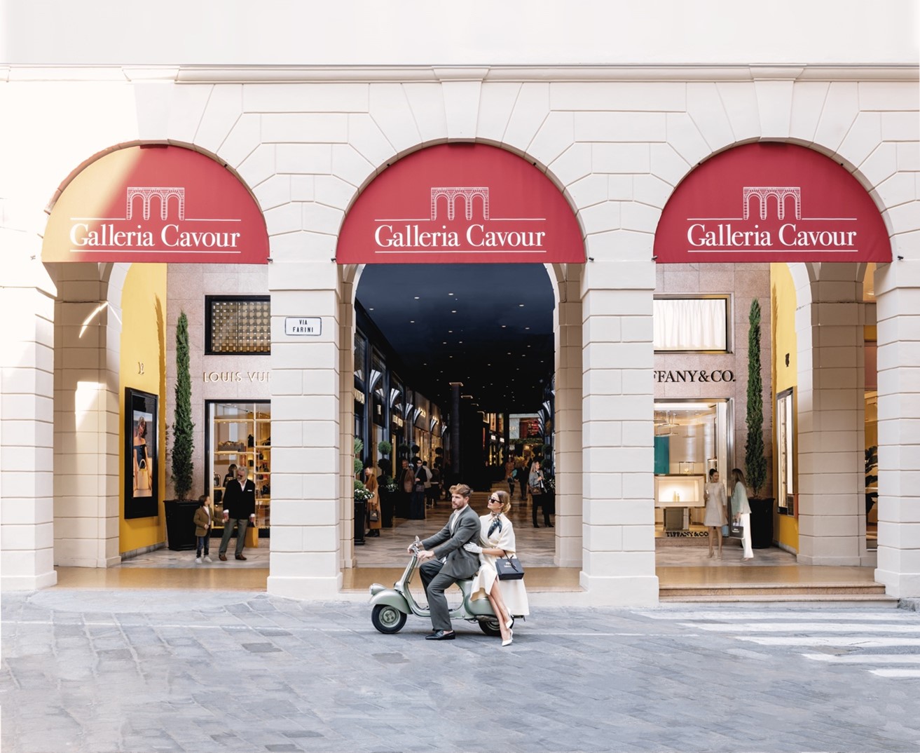 Galleria Cavour entrata