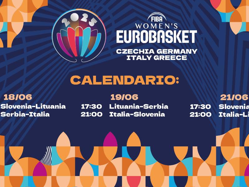 women eurobasket calendario