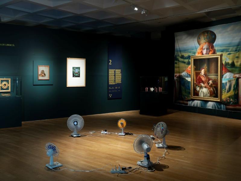 Artwork from the exhibition the garden of resonances photos edited by O. De Carlo