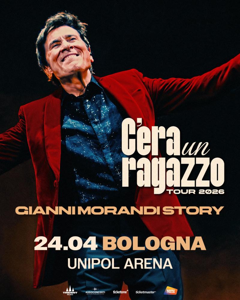 Gianni Morandi | C'era un ragazzo tour 2026 Gianni Morandi | C'era un ragazzo tour 2026