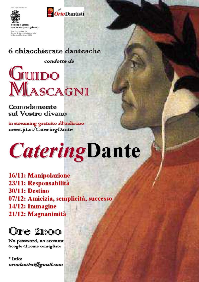 CateringDante - 6 incontri danteschi condotti da Guido Mascagni