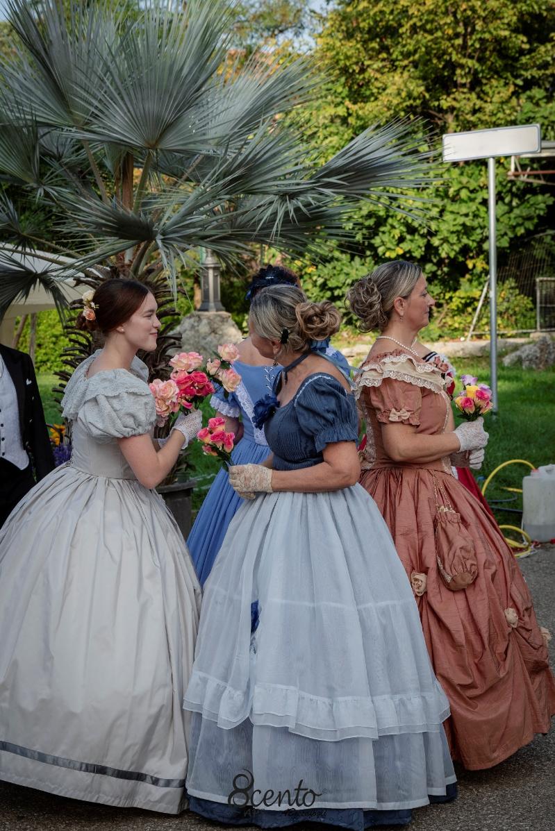 Gran Ballo dell'Unità d'Italia. Il salotto diventa giardino