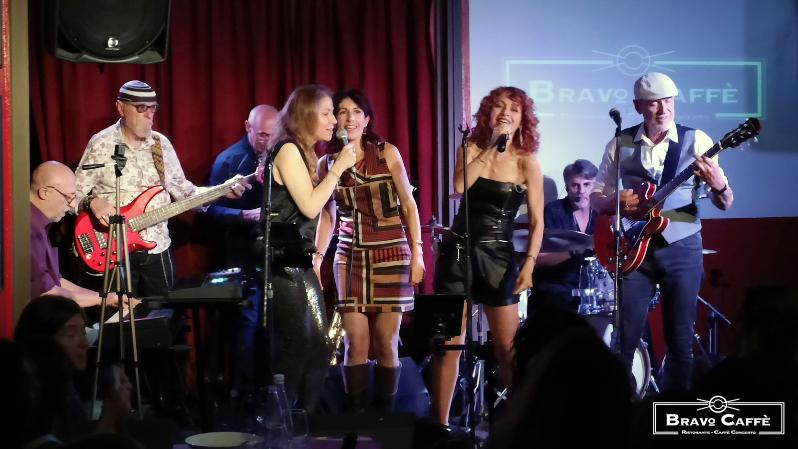 In the photo, you can see the musicians of the FunkClub band