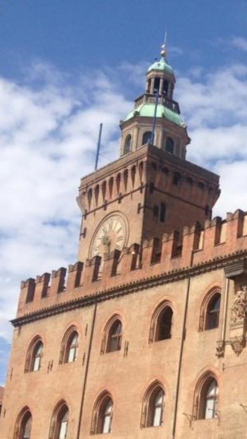 Torre dell'Orologio, Palazzo d'Accursio, Bologna