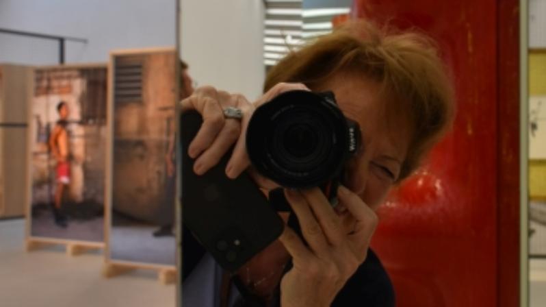 Ritratto di donna. Fotografie di Maria Paola Landini