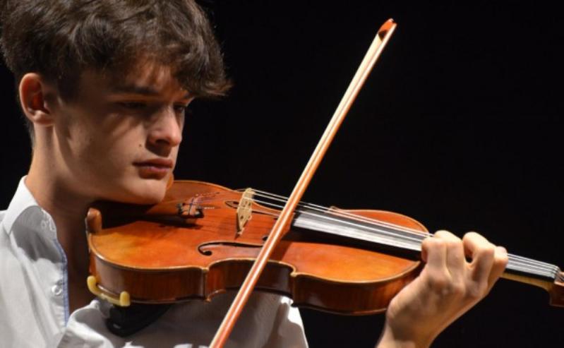 Indro Borreani, violin - Ginevra Costantini Negri, piano