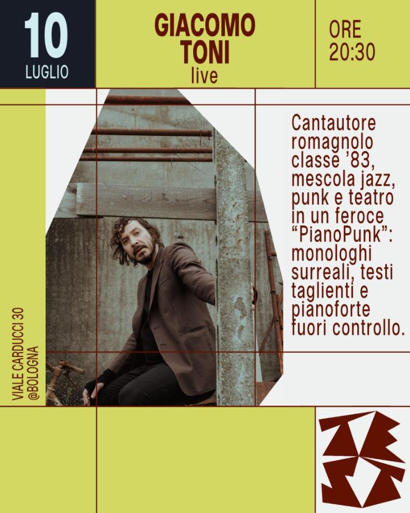 Giacomo Toni live | TEST