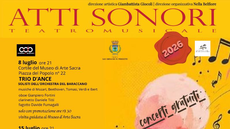 Sacre musiche - Atti sonori
