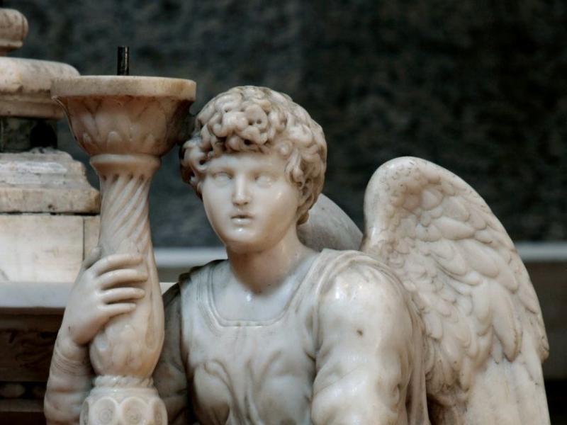 Michelangelo, statua in San Domenico