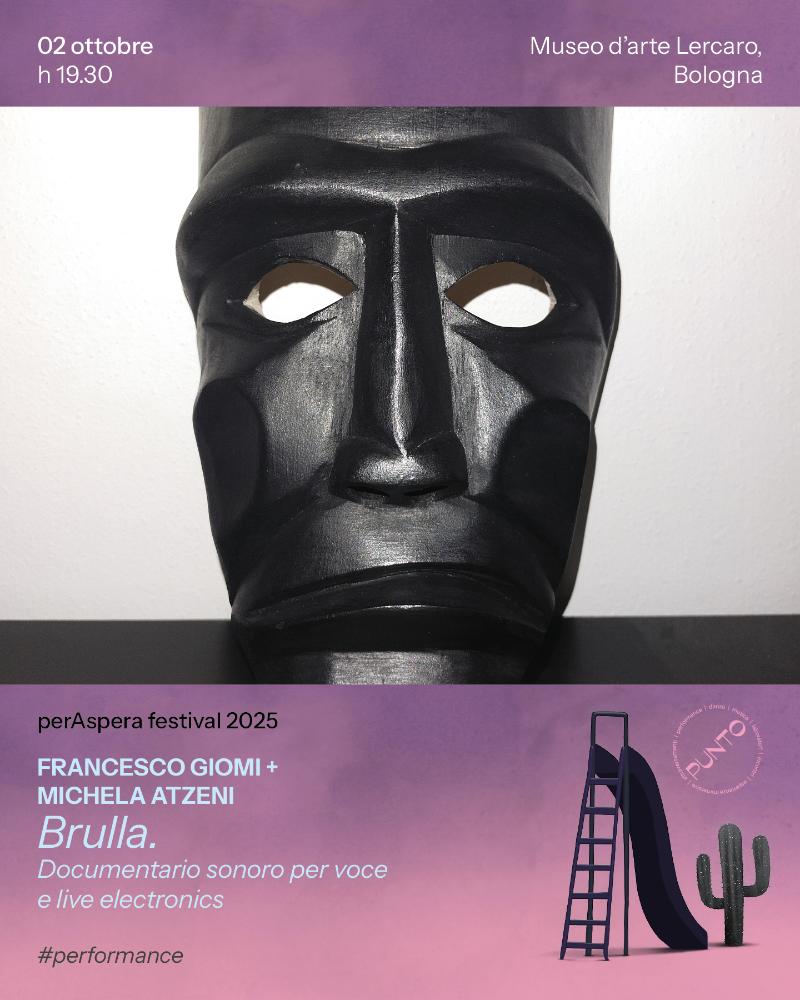 BRULLA. Documentario sonoro per voce e live electronics