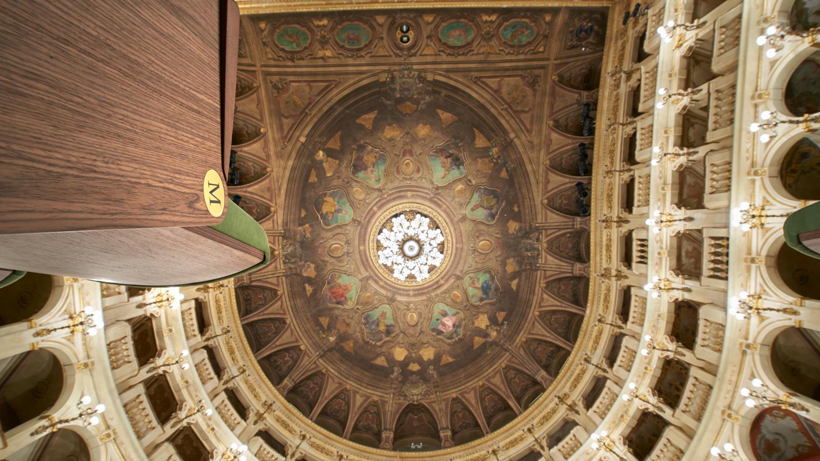 Soffitto del teatro comunale, Bologna