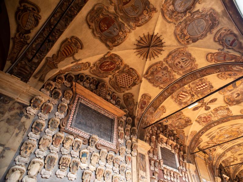 Archiginnasio - Détail des armoiries | Stefano Laddomada - Avec l'autorisation de la Biblioteca comunale dell'Archiginnasio, Bologna