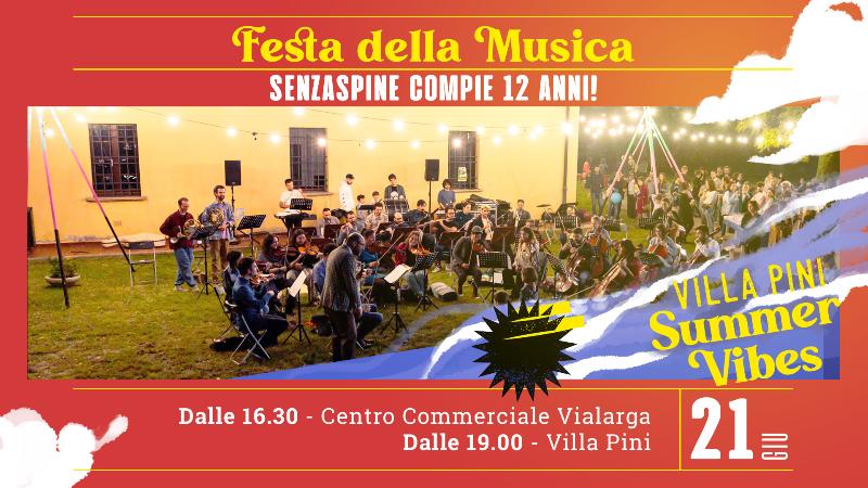 MUSIC FESTIVAL AT VILLA PINI | Senzaspine Turns12!