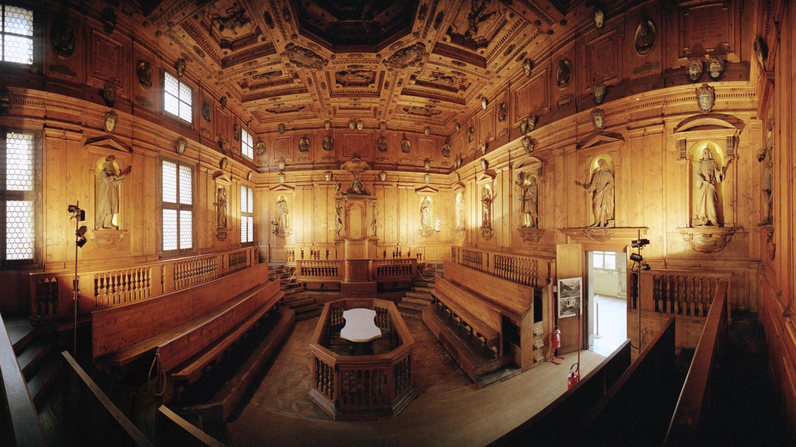 Teatro Anatomico, Archiginnasio, Bologna