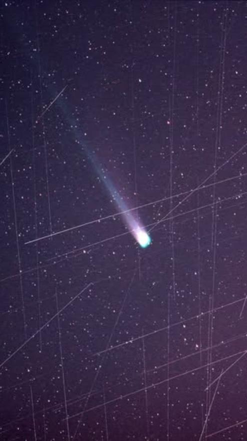 Osservazione della cometa Lemmon ©INAF - Osservatorio di Astrofisica e Scienza dello Spazio di Bologna
